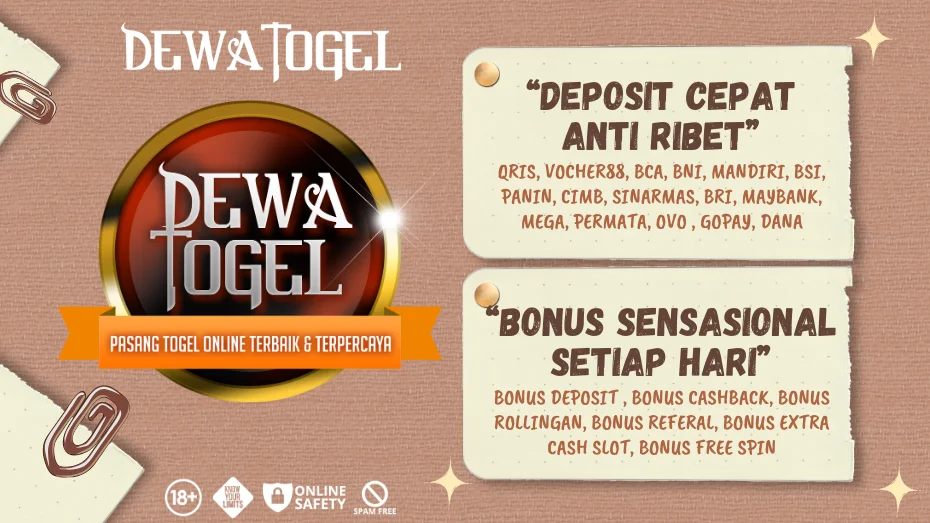 DewaTogel » Link Bocoran Slot DewaTogel dengan Bonus Depo